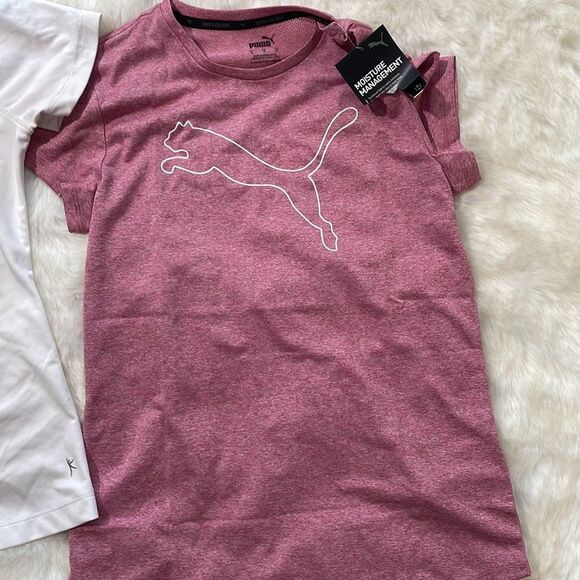 Puma Danskin Now Bundle of two athletic workout shirts, T-shirt lot size small s - Picture 2 of 6